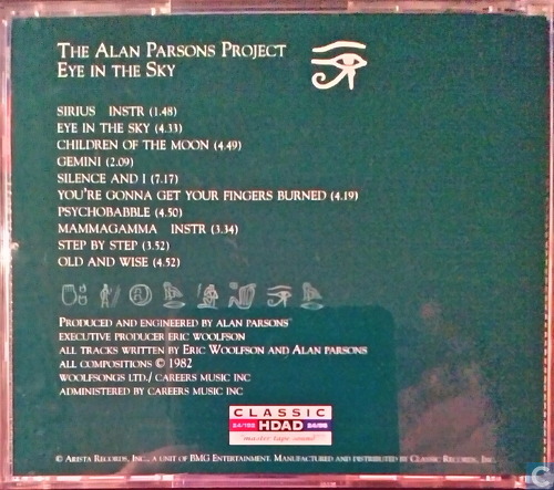 The Alan Parsons Project - Eye In The Sky [가사/해석/듣기]