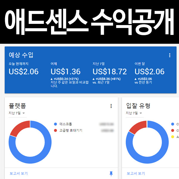 티스토리 초보 첫달 구글 애드센스 수익 공개