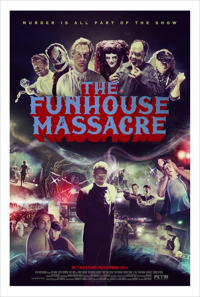 잔인한 공포 코미디영화 더 펀하우스매서커(The Funhouse Massacre,2015)