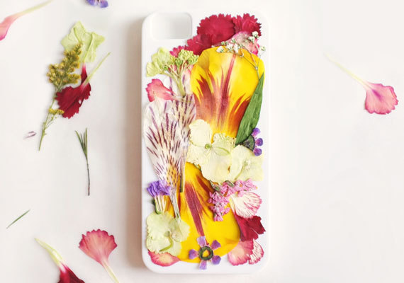 아이폰5케이스 / 봄의 향기가 느껴지는 핸드폰케이스 DIY