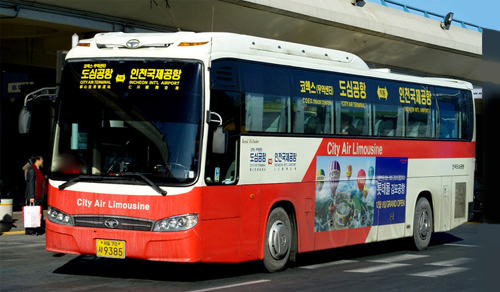 인천공항 송정역(김포공항)을 왕복운행하는 6007번 리무진버스 시간표 - 인천공항 송정역(김포공항) 리무진버스 첫차 막차