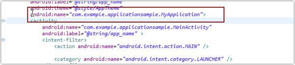 안드로이드(Android) 개발 컴포넌트 공유 객체 Application 만들어서 사용하는 방법