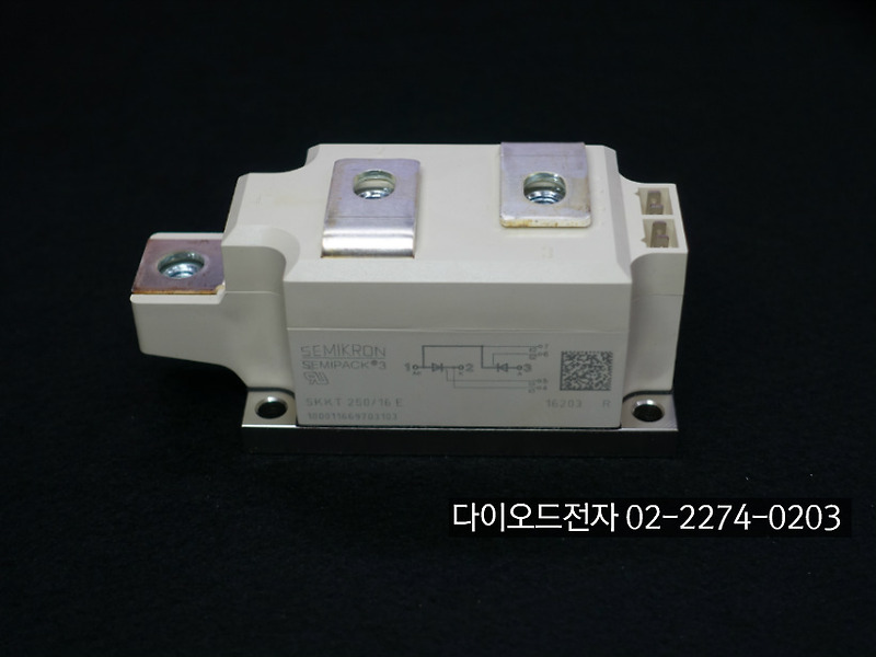 [SEMIKRON] SKKT250/16E (250A 1600V , SCR MODULE)