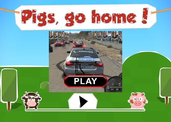 돼지게임, 젖소로 돼지 맞추기 게임 Pig's go home!