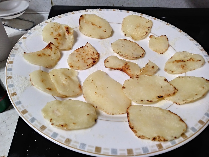 감자칩 만드는 방법 감자전맛