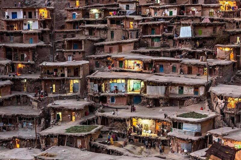 1500년된 이란의 전통마을 마슐레 마을 (세계문화유산)