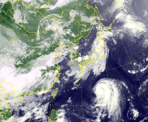 12호 태풍 할룰라 한국, 미국, 일본 태풍경로 예보 승자는 누규?