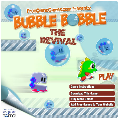 버블보블 버그판 - Bubble Bobble