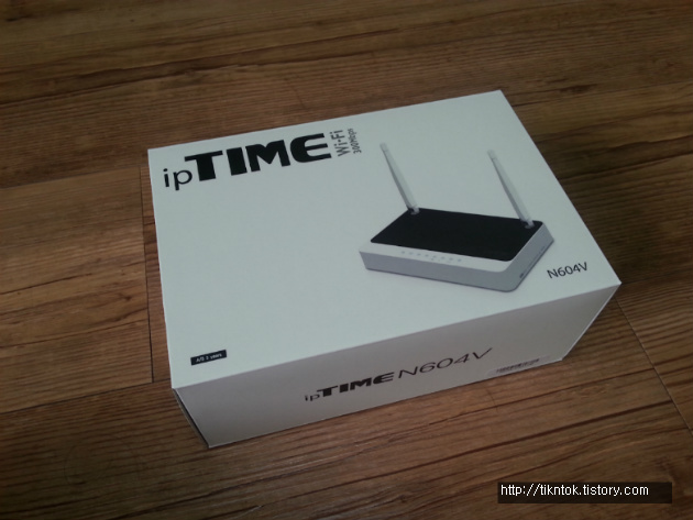 iptime N604V, 아이피타임 유무선공유기 개봉기