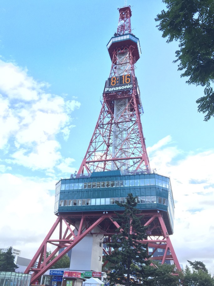 오도리 공원 산책 중에 만난 삿포로 테레비탑  - 2015 홋카이도(삿포로) 여행 22