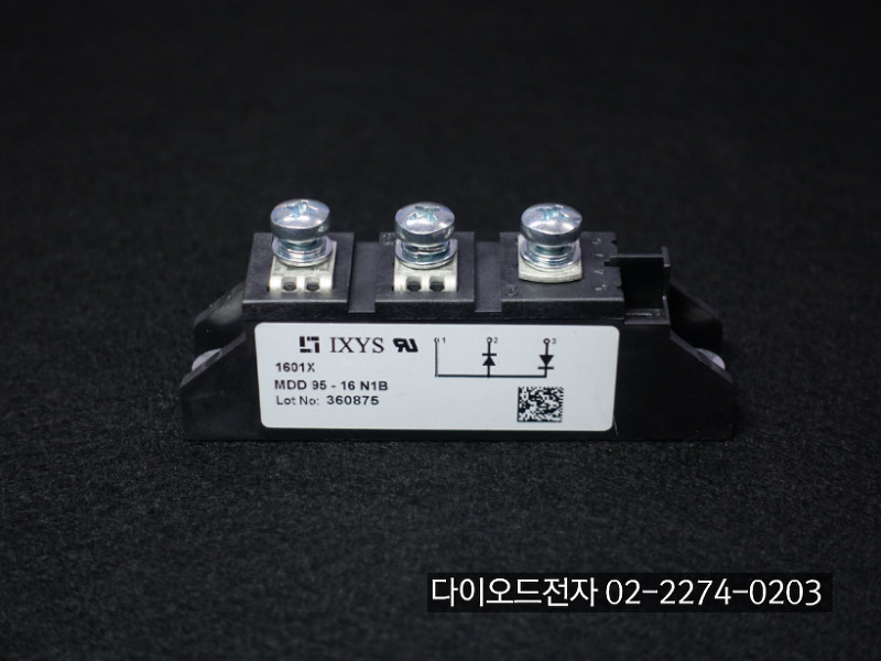 [판매중] [IXYS] MDD95-16N1B , 95A 1600V , 다이오드모듈 DIODE MODULE