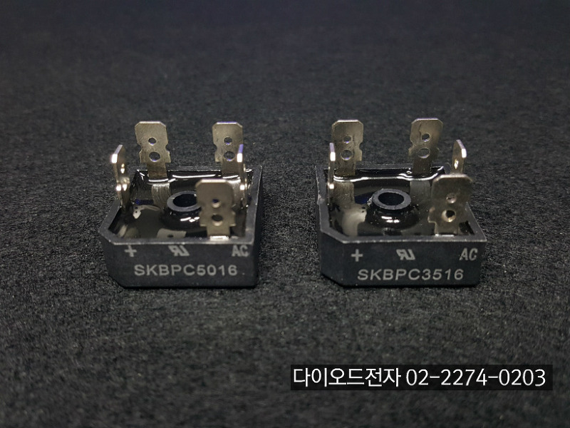 [판매중] SKBPC3516 (35A 1600V, 3상 브리지 다이오드)