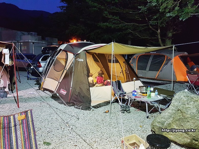 경남 거창 달빛고운 캠핑장에서 즐긴 캠핑