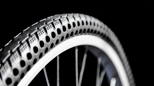 절대 펑크나지않는 자전거 타이어(Airless tire)