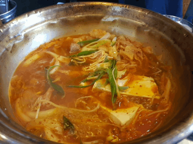 수원영통김치찌개맛집 :  찌개지존에서 점심먹다