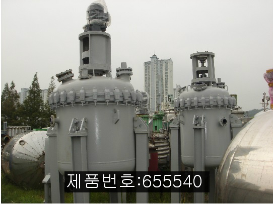 300L,500L 중고 교반탱크[G/L반응기]