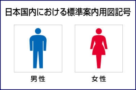 일본의 재미있는 화장실 마크