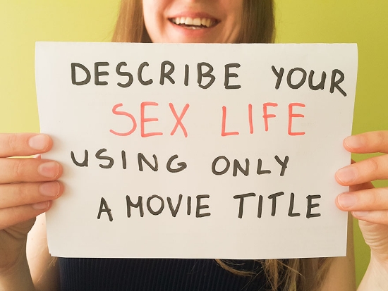 당신의 섹스라이프를 영화제목으로 표현해보세요!