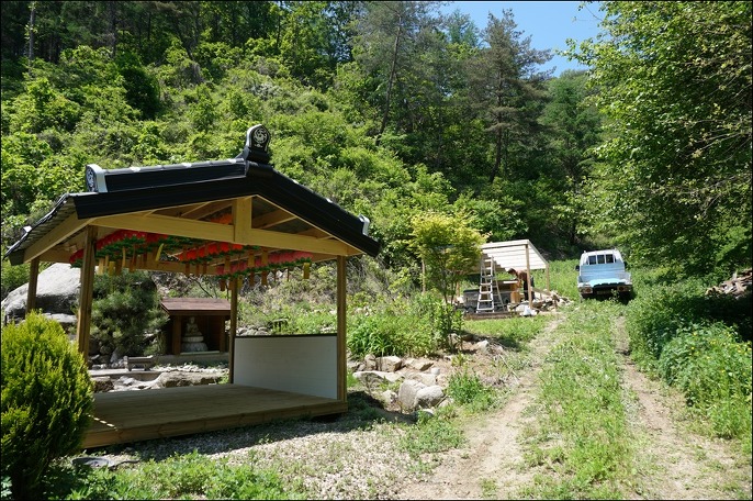 도연산당 산신당 허공기도도량 만들기