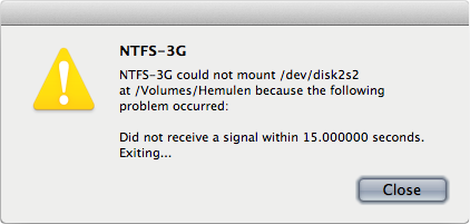 NTFS-3G 삭제방법 [맥에서 NTFS파일을 읽고/쓰는 무료 프로그램]