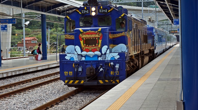 남도해양열차 에스트레인의 시간표  #2편