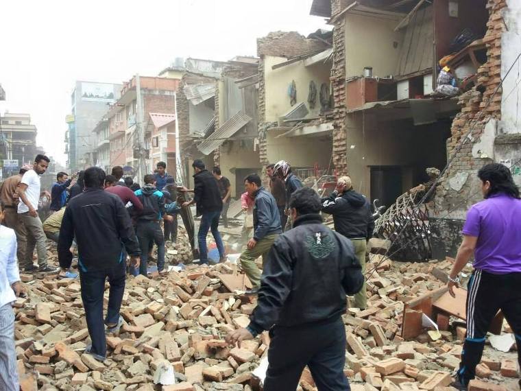 네팔 현지 선교사가 보내온 네팔 지진 피해 현장