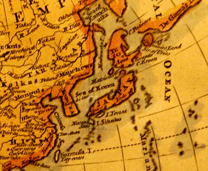 동해 , 한국해(sea of korea)로 표기되어 있는 서양 고지도, 동양 고지도