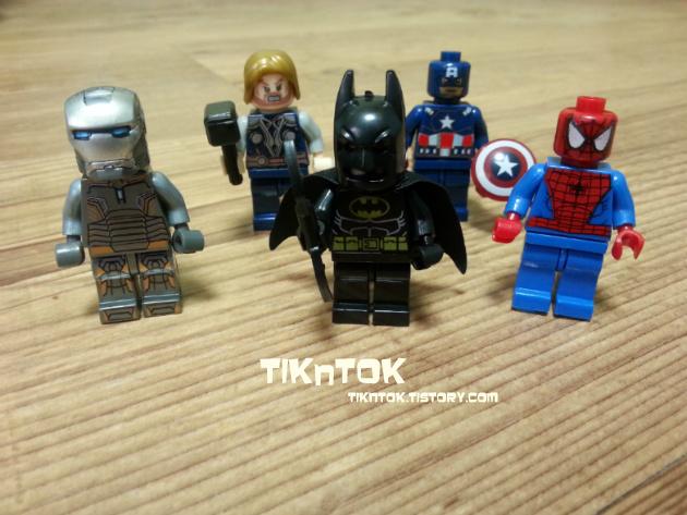 중국산 레고(lego), 아이언맨/토르/배트맨/스파이더맨/캡틴아메리카 레고
