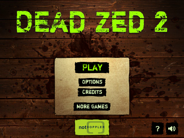 데드제드2 (DEAD ZED2) 할만한 플래시좀비총게임 하우스 오브 더 데드 같은 좀비플래시게임