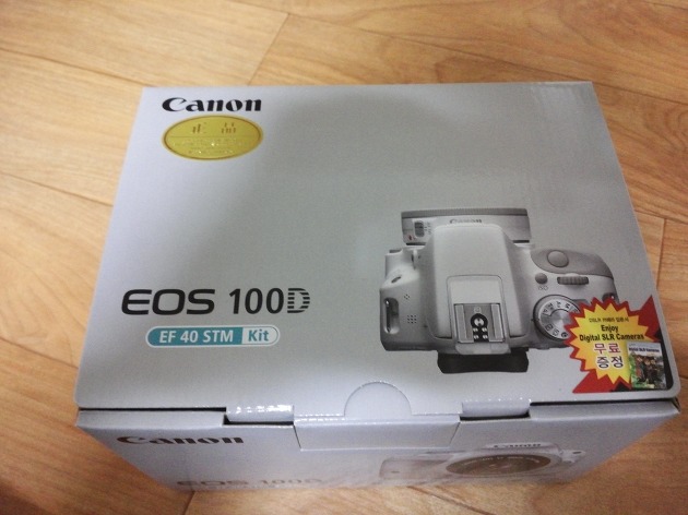 캐논 EOS 100D 개봉기와 초기 사용후기