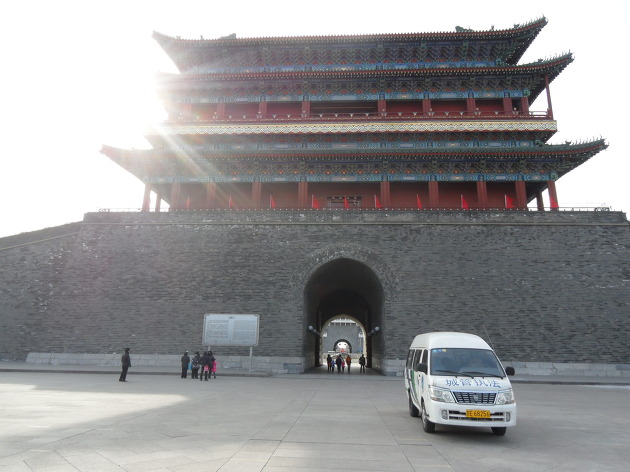 천안문 광장의 남쪽, 정양문 지나서 첸먼구역  - 2013 베이징 여행 9