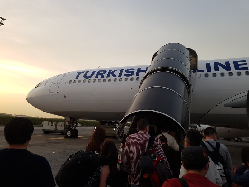 TK0088 IST-ICN 이스탄불-인천 터키항공 이코노미 탑승기