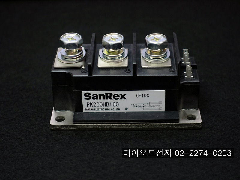 [SANREX] PK200GB80 / PK200HB160 (200A 800V , 200A 1600V SCR모듈)