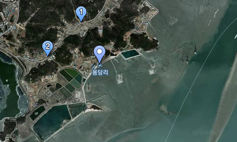대부도 ~ 영흥도 ) 용담리해수욕장