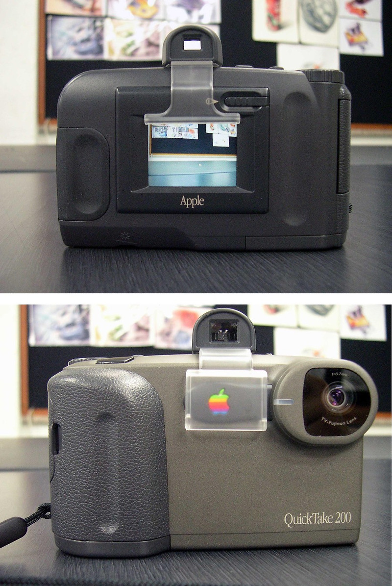 Apple의 디지털 카메라 QuickTake 200 사용기