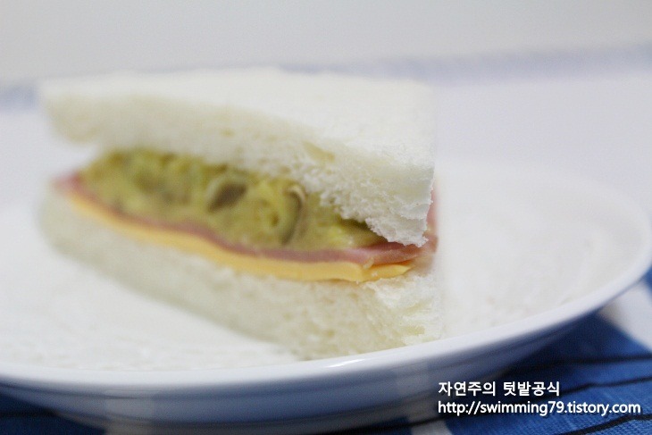 고구마요리 제 1탄 -- 고구마 샌드위치
