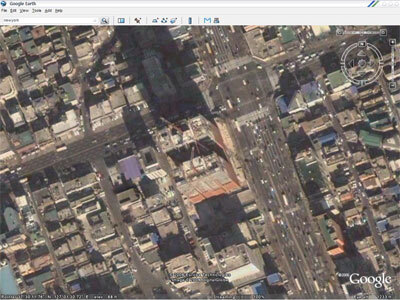 구글 어스(Google Earth)... 한국에서 성공하기 싫은게냐~