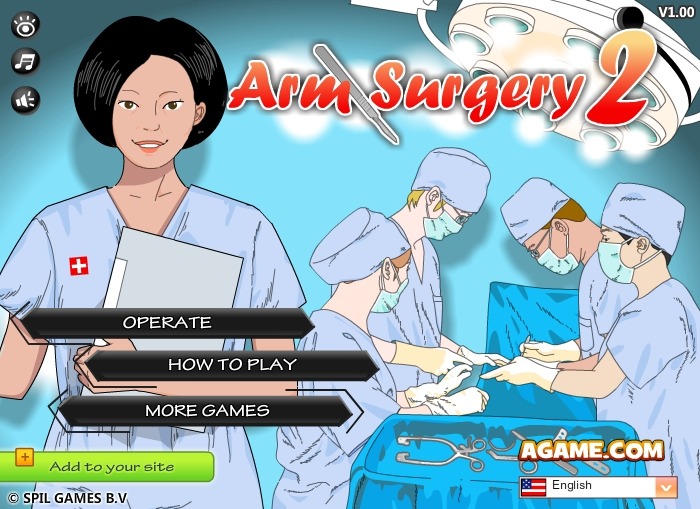 팔수술게임 하기, 수술게임2 - Arm Surgery 2