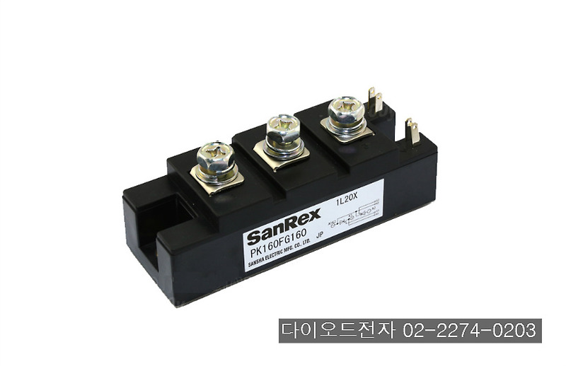 [SANREX] PK160FG80 / PK160FG160 (160A 800V , 160A 1600V SCR모듈)