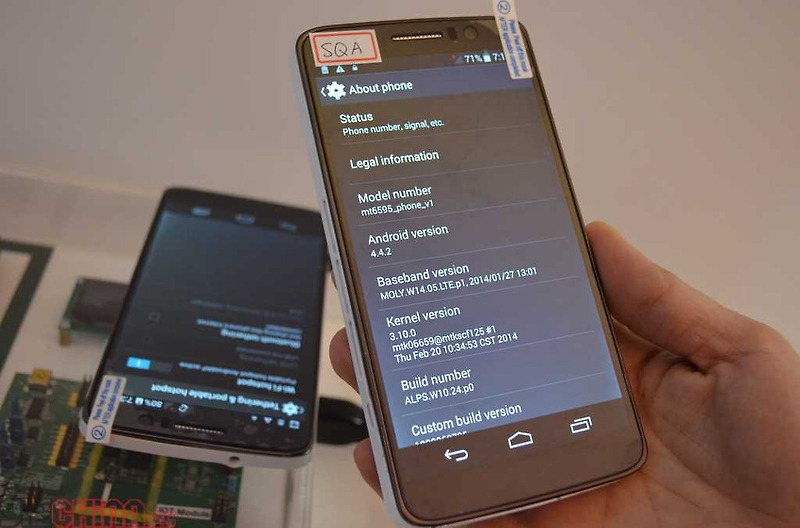 Mediatek MT6595 4G LTE hands on at MWC and other goodies