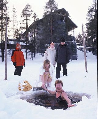 핀란드인 겨울 건강법!!