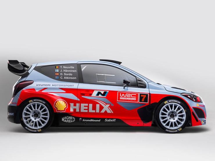 현대자동차 i20 WRC 랠리카 고해상도 사진 및 제원