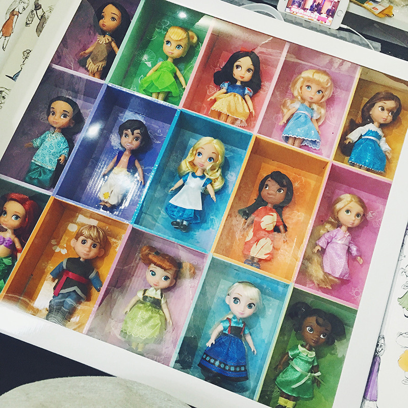 Disney Animators` Collection Mini Doll Gift Set - 5``