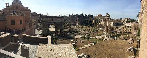 캄피돌리오 언덕 근처의 유적 발굴지. 멈춰진 시간 - 2016 이탈리아 로마 여행 7