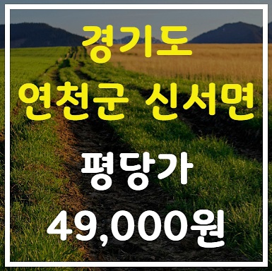 경기도 연천군 소액토지투자 매물
