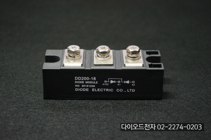 [판매중] DD200-16 / DIODE ELECTRIC (200A 1600V , 다이오드모듈 , DIODE MODULE)