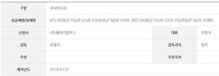 [방탄소년단] BTS WORLD TOYR ‘LOVE YOURSELF’ NEW YORK DVD / 럽셀콘 뉴욕 딥디