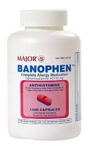 바노펜(Banophen)의 효능과 부작용, 주의할 점