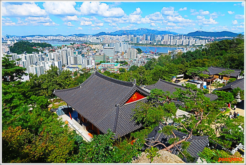 서울에서 가장 조망이 좋은 사찰, 흑석동 서달산 달마사