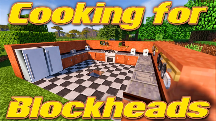 마인크래프트 1.9.4 블록헤드 요리모드 Cooking for Blockheads